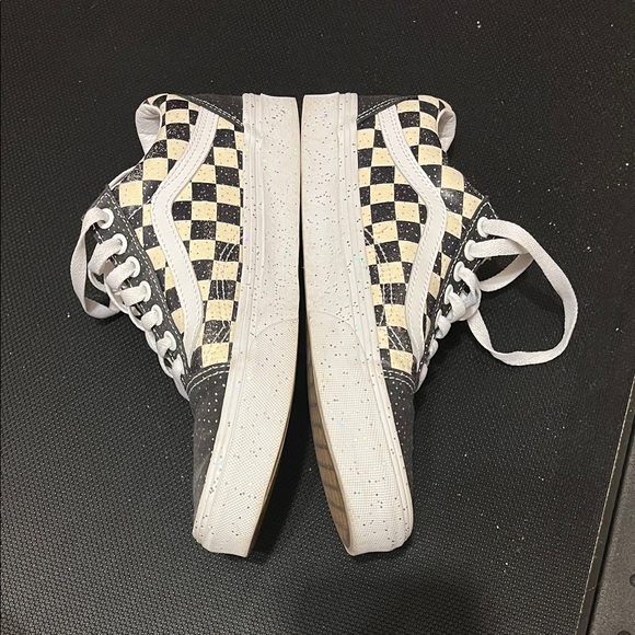 Vans Black and White Checkered Shoes - Picture 4 of 9